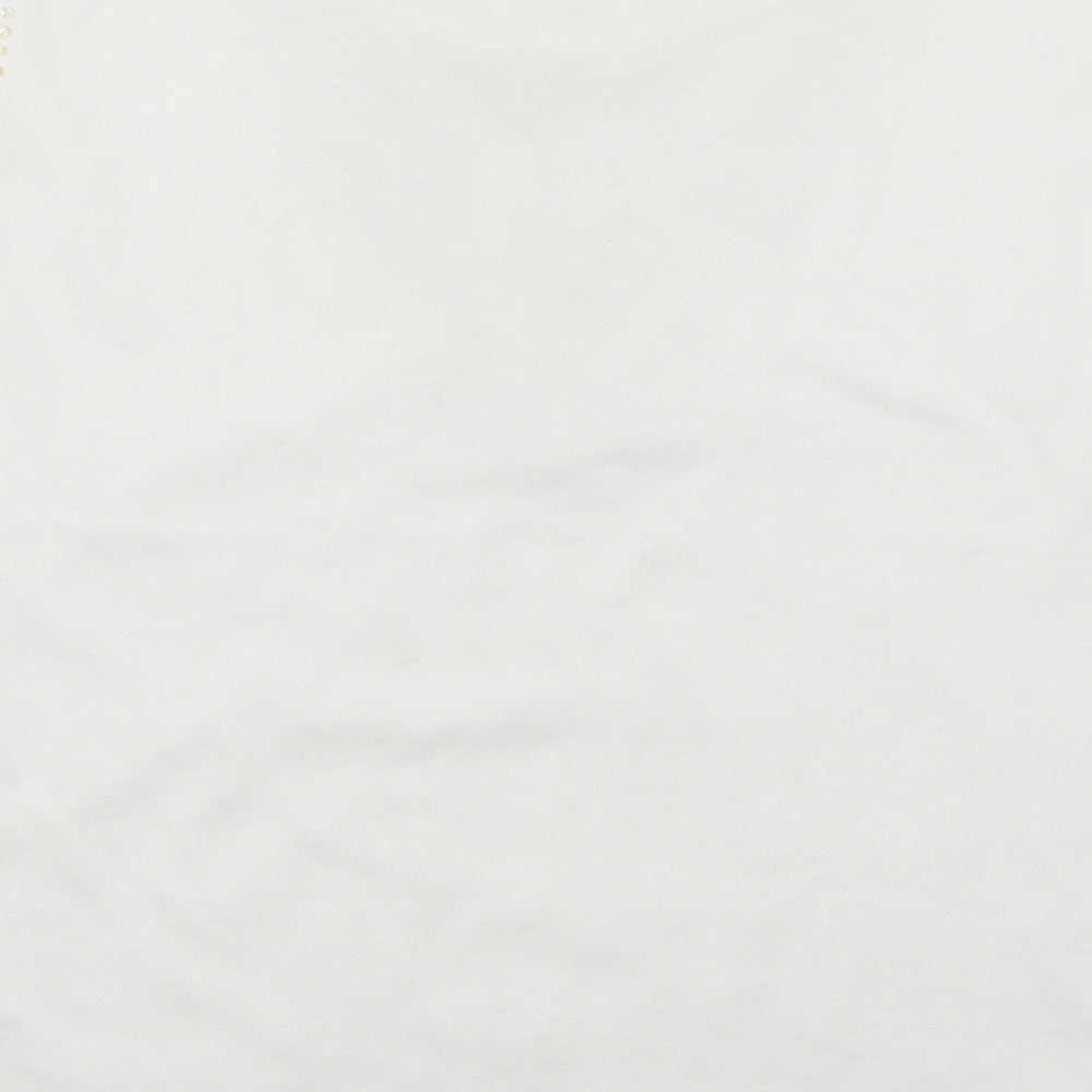 Womens UK Size 16 Emreco White Basic Tank