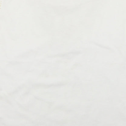 Womens UK Size 16 Emreco White Basic Tank