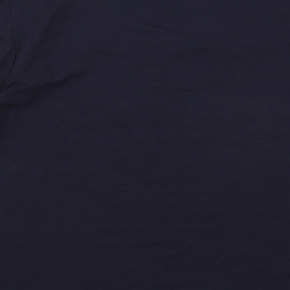 LUCIA Womens Blue   Basic T-Shirt Size 14