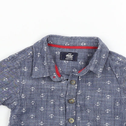 mini rebel Boys Blue   Basic Casual Size 9-12 Months