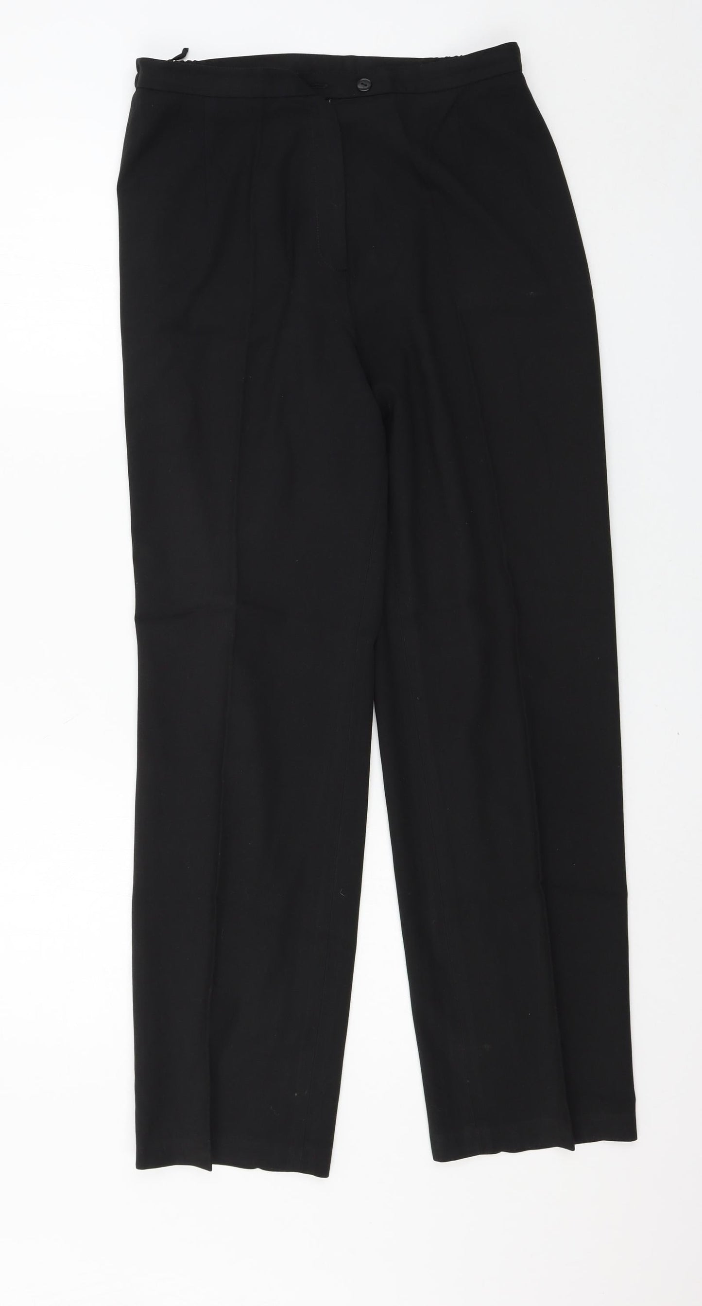 Paul Separates Womens Black   Trousers  Size 12 L28 in
