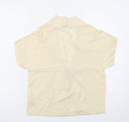 TU Womens Beige   Cardigan Jumper Size 10