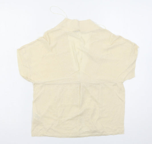 TU Womens Beige   Cardigan Jumper Size 10