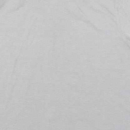 Maine New England Mens Grey    Polo Size XL