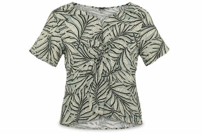 Womens UK Size 8 Primark Green Basic Blouse