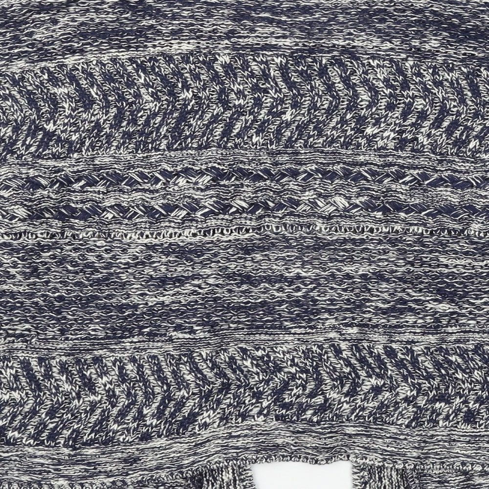 Womens UK Size M Marks and Spencer Blue Cardigan Jumper