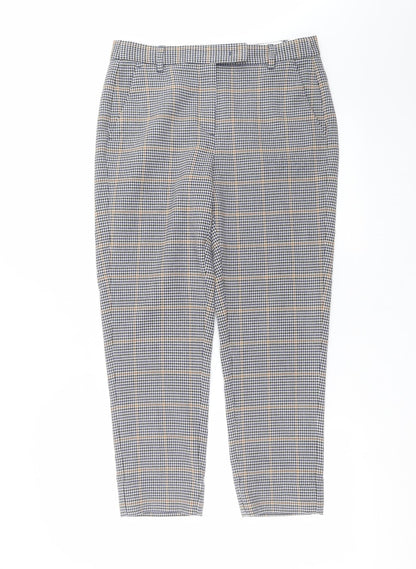 Womens UK Size 10 Marks and Spencer Slim Fit  Blue Trousers
