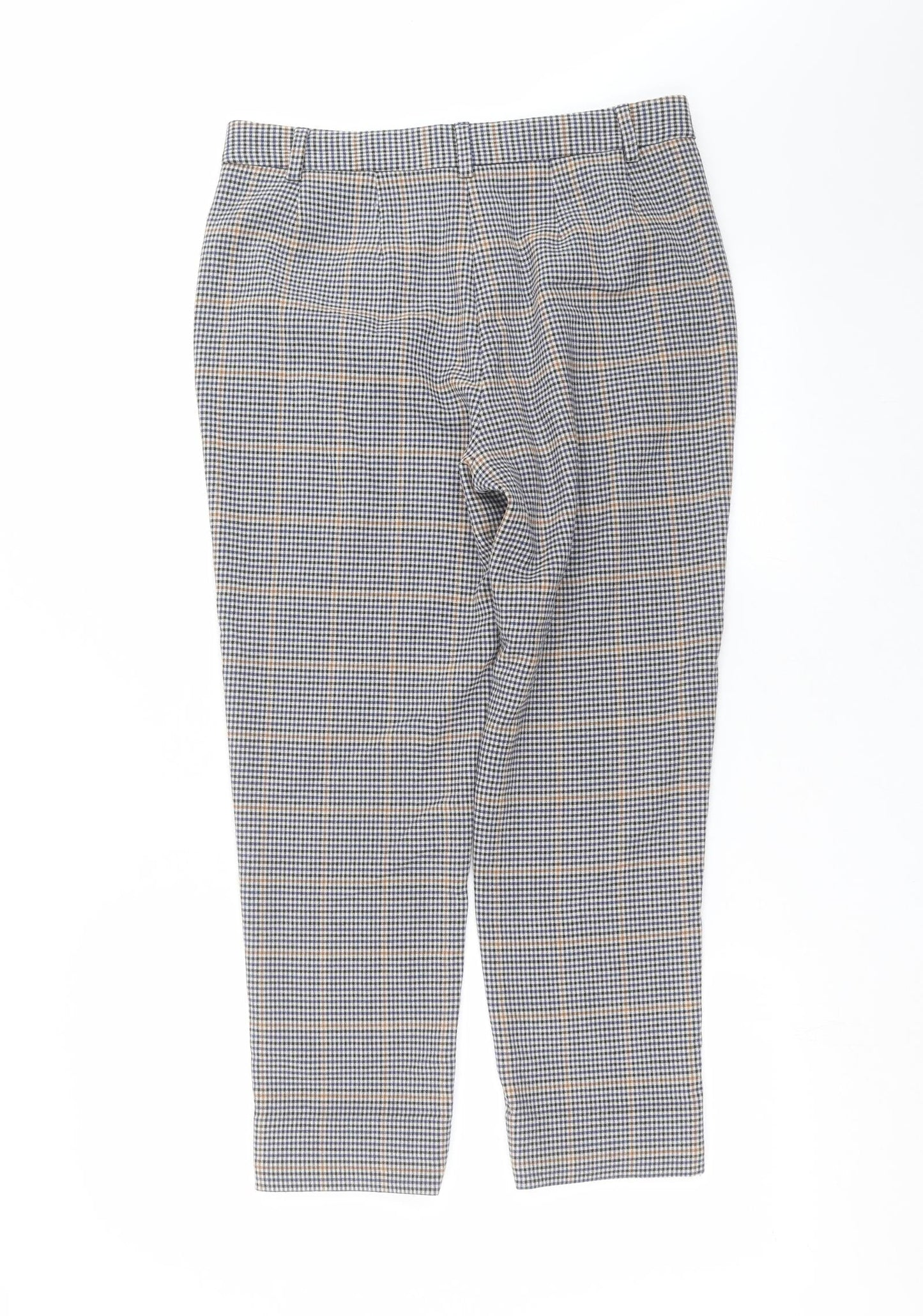 Womens UK Size 10 Marks and Spencer Slim Fit  Blue Trousers