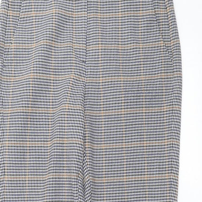 Womens UK Size 10 Marks and Spencer Slim Fit  Blue Trousers