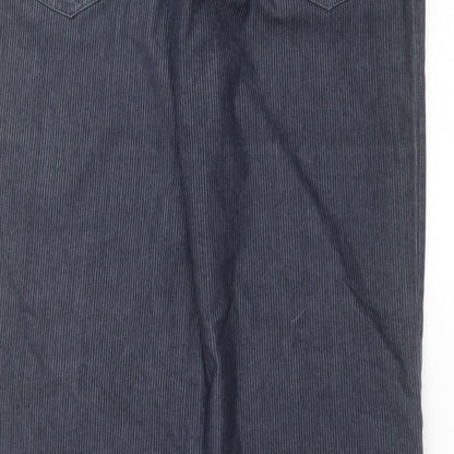 Florentino Womens Blue Striped  Trousers  Size 32 in L30 in