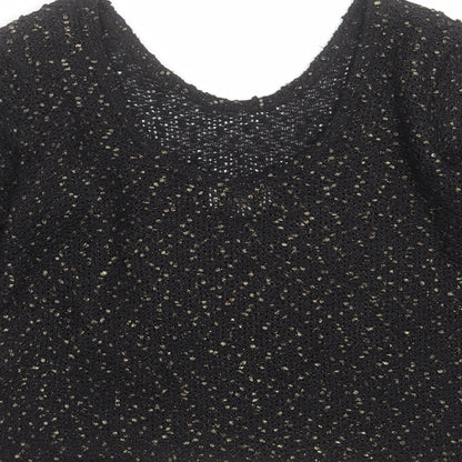 Womens UK Size 12 River Island Black Pullover Jumper