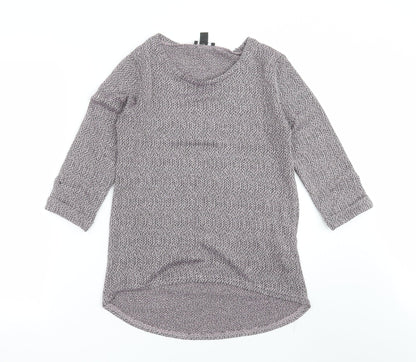 Womens UK Size 8 New Look Purple Pullover Jumper