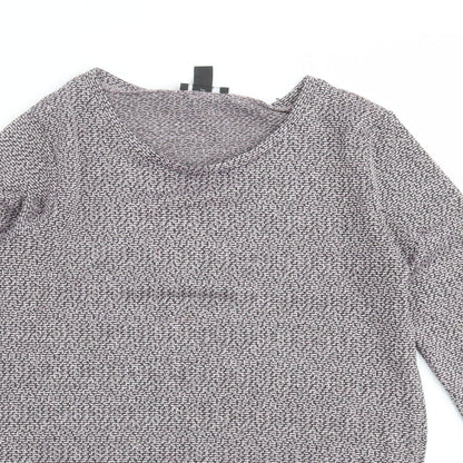 Womens UK Size 8 New Look Purple Pullover Jumper