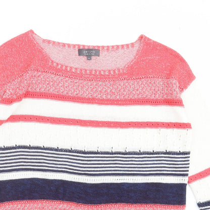 Womens UK Size 14 Marks and Spencer Multicoloured Pullover Jumper