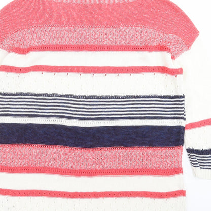 Womens UK Size 14 Marks and Spencer Multicoloured Pullover Jumper
