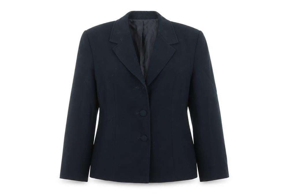 Womens UK Size 14 Preworn Regular Blue Suit Jacket