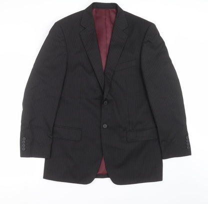 Mens UK Size 40 Marks and Spencer Regular Black Suit Jacket