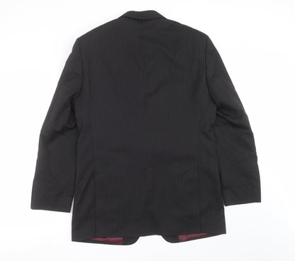 Mens UK Size 40 Marks and Spencer Regular Black Suit Jacket