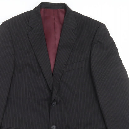 Mens UK Size 40 Marks and Spencer Regular Black Suit Jacket