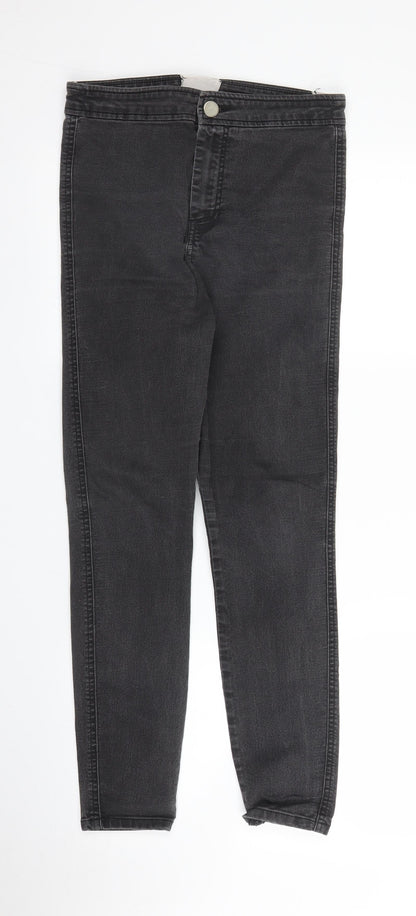 ASOS Womens Grey  Denim Skinny Jeans Size 30 in L30 in