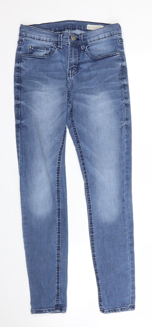 Debenhams Womens Blue  Denim Skinny Jeans Size 8 L26 in