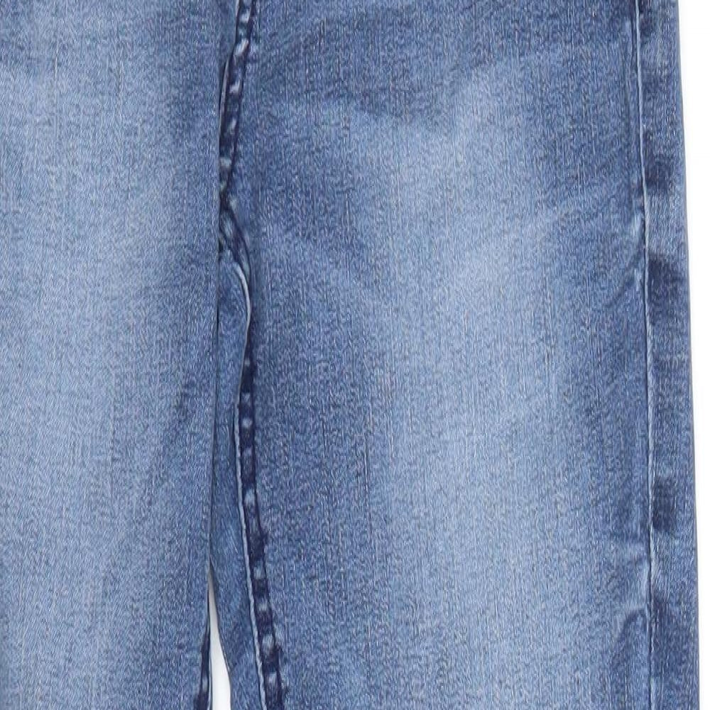 Debenhams Womens Blue  Denim Skinny Jeans Size 8 L26 in