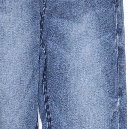 Debenhams Womens Blue  Denim Skinny Jeans Size 8 L26 in