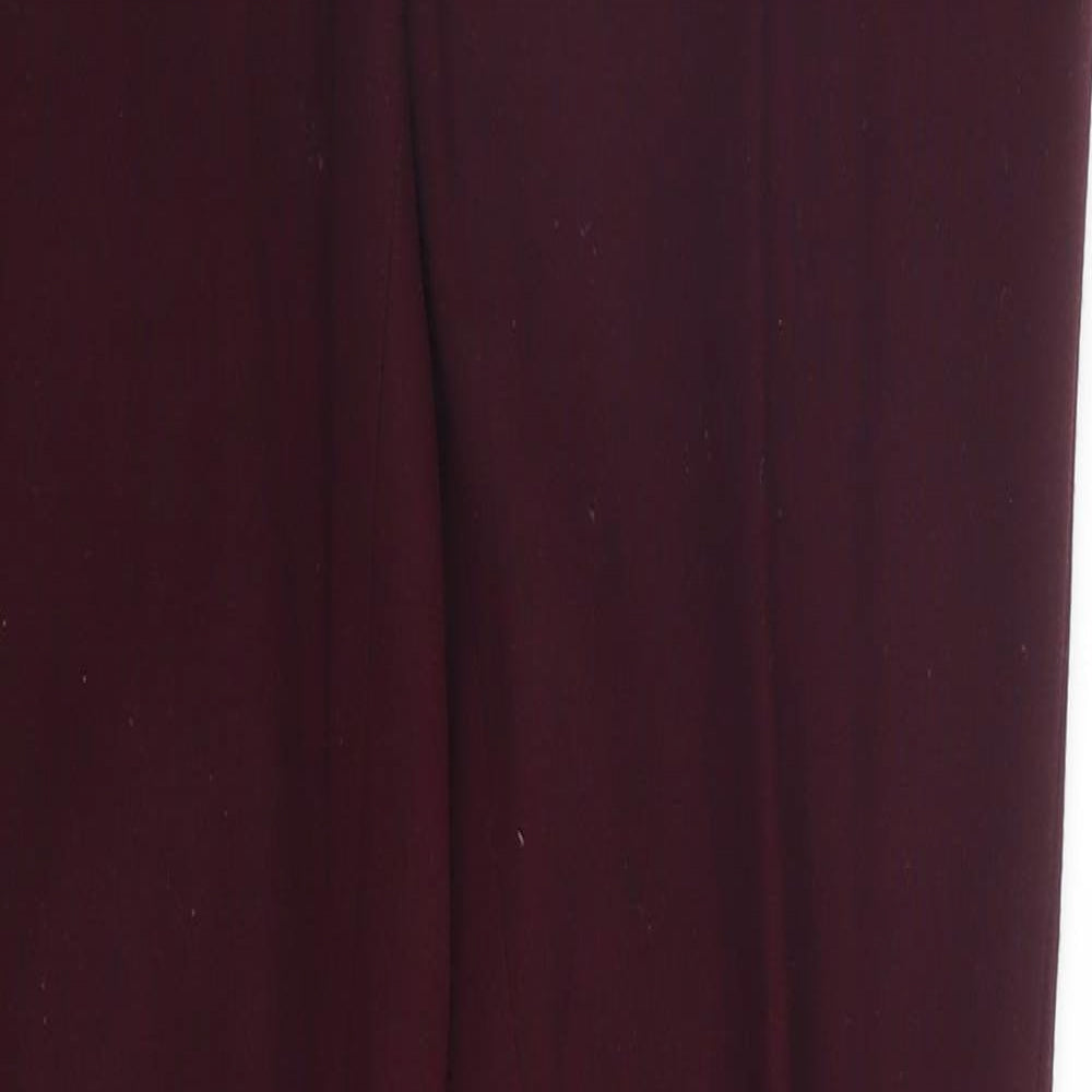 Imperial Womens Purple   Carrot Trousers Size S L31 in
