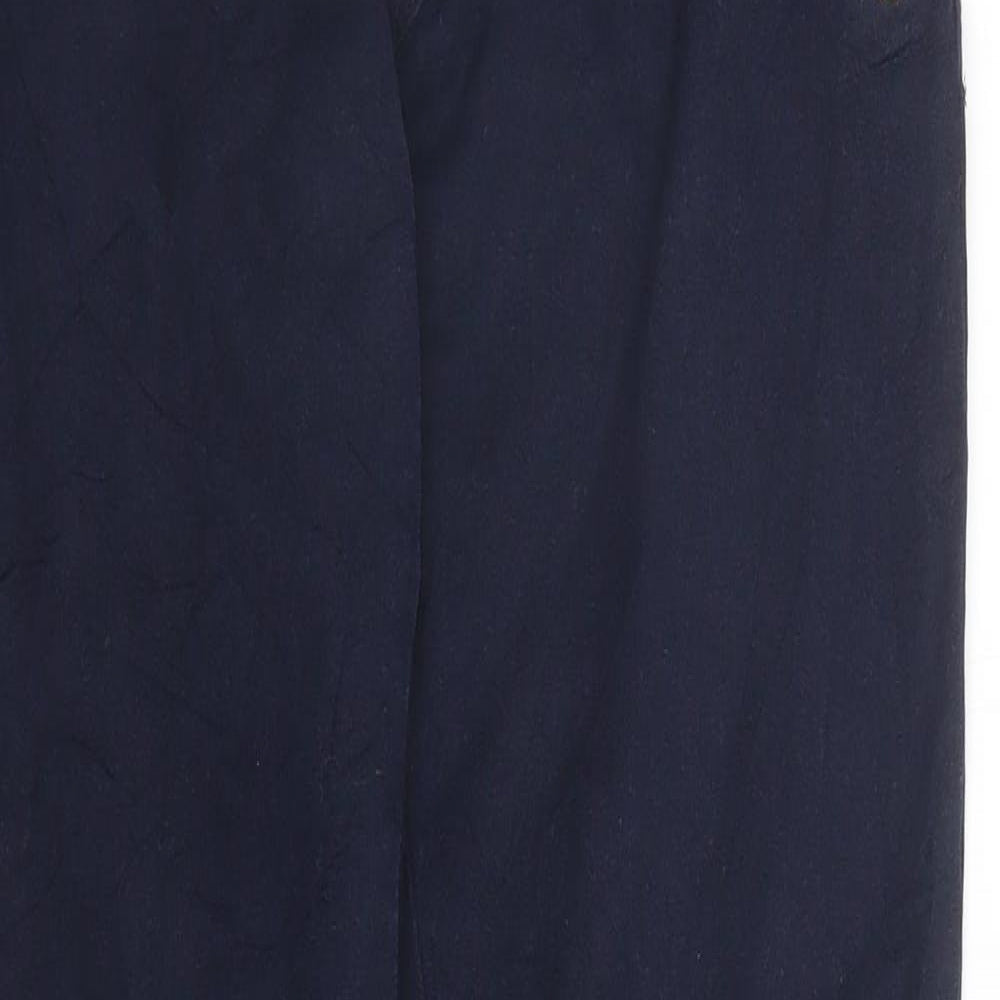 Holly White Womens Blue   Carrot Trousers Size 12 L28 in
