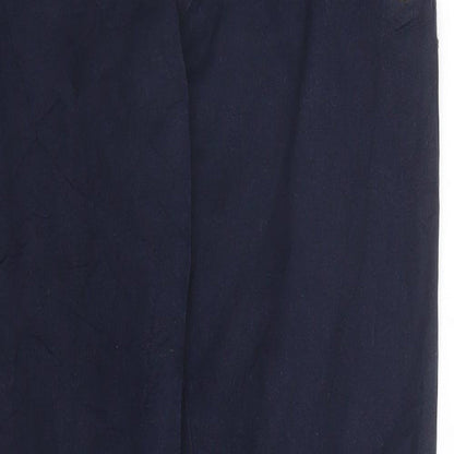 Holly White Womens Blue   Carrot Trousers Size 12 L28 in