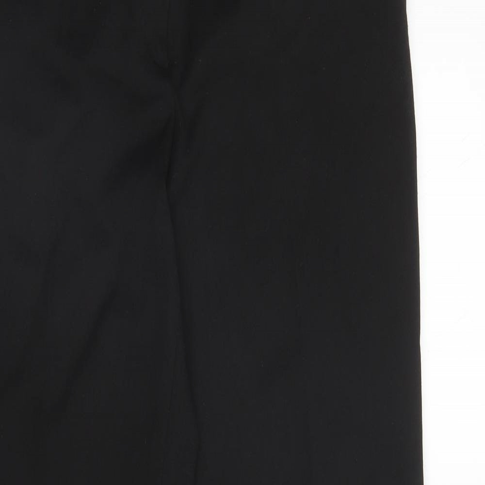 SLN Womens Black   Trousers  Size 10 L29 in