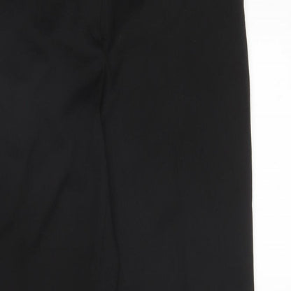 SLN Womens Black   Trousers  Size 10 L29 in