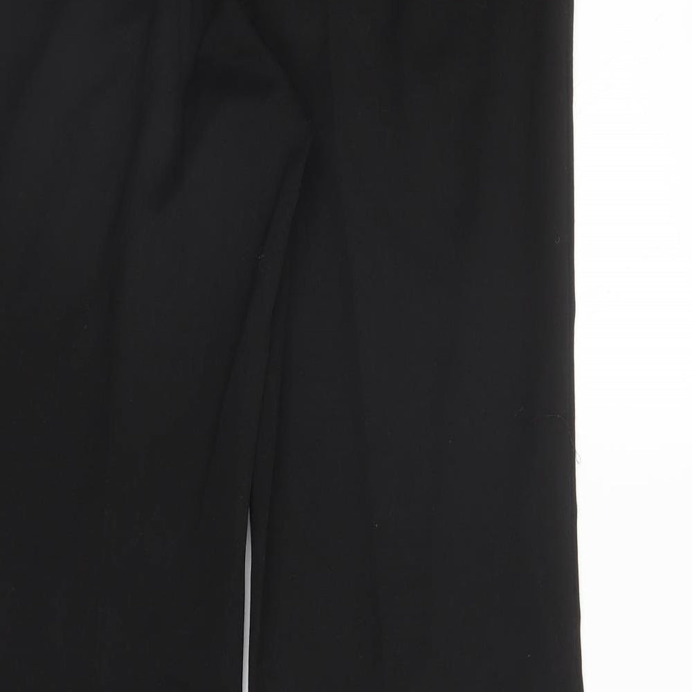 SLN Womens Black   Trousers  Size 10 L29 in