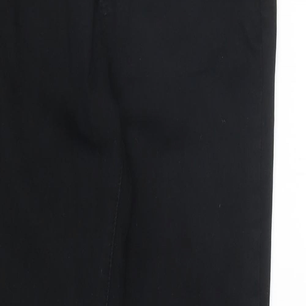 Nina Carter Womens Black  Denim Skinny Jeans Size 10 L27 in