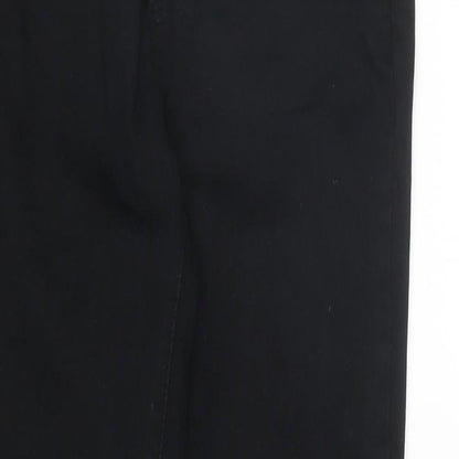 Nina Carter Womens Black  Denim Skinny Jeans Size 10 L27 in