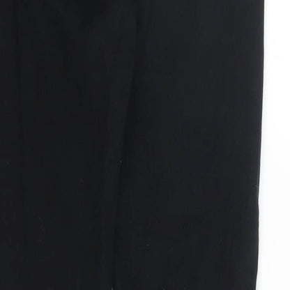 Nina Carter Womens Black  Denim Skinny Jeans Size 10 L27 in