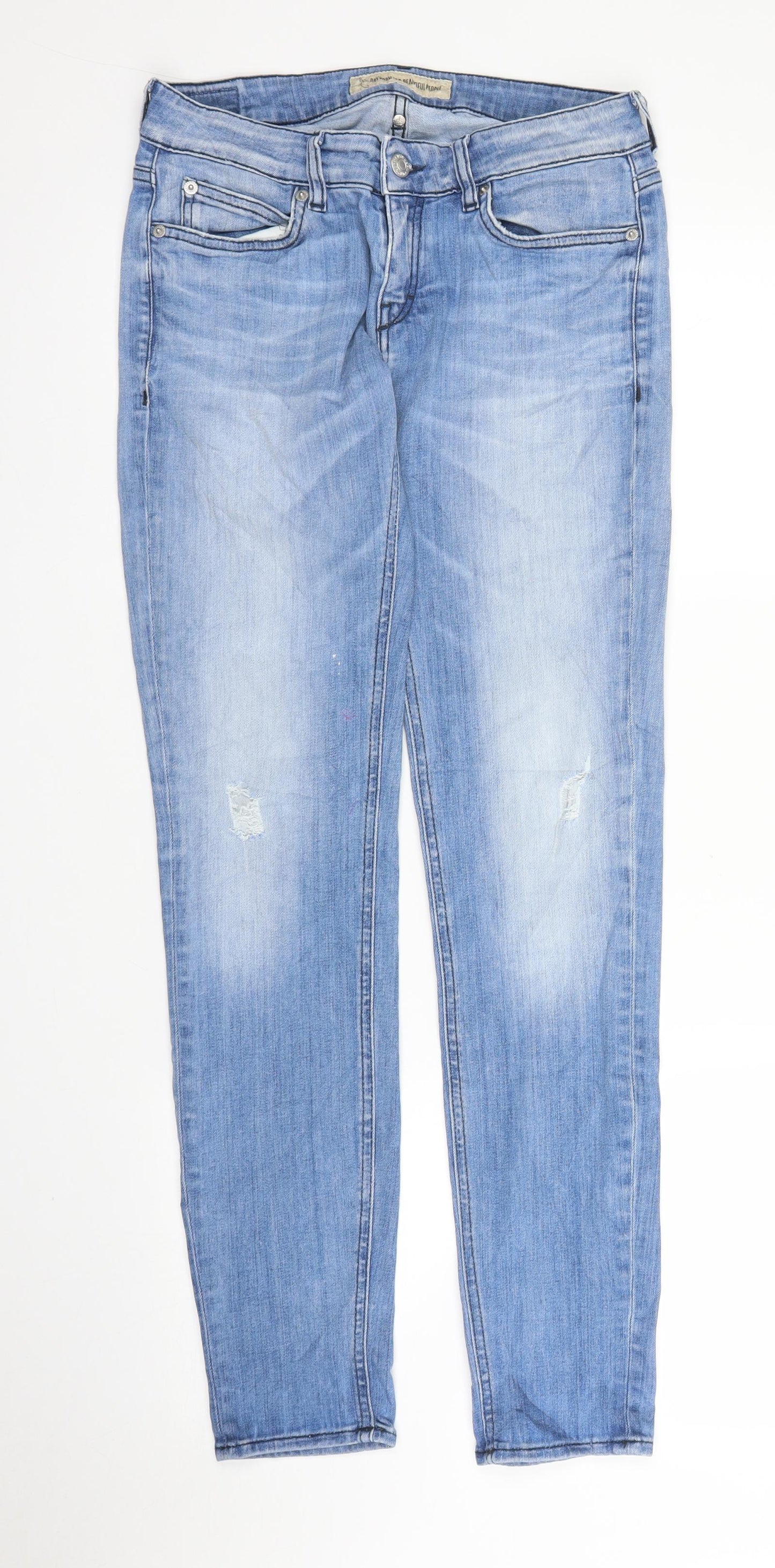 Dry Korn Womens Blue  Denim Skinny Jeans Size 26 in L34 in