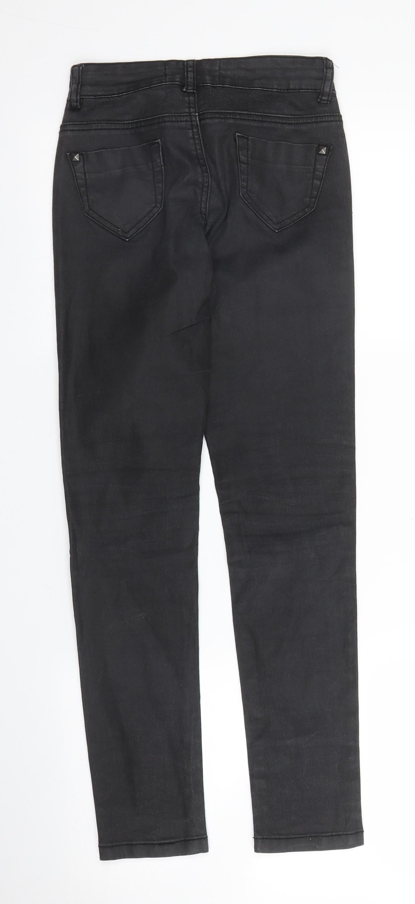 Sophie Girls Black  Denim Skinny Jeans Size 10 Years