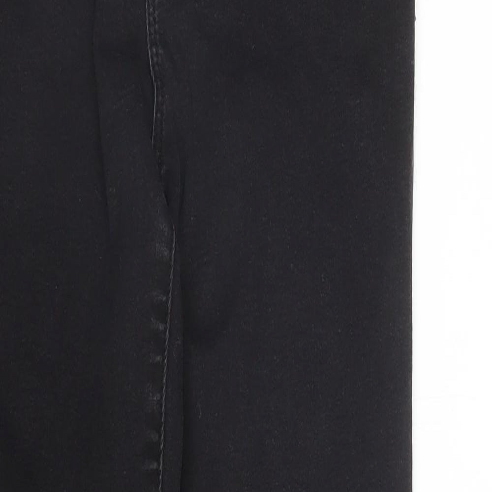 Primark Womens Black  Denim Skinny Jeans Size 8 L29 in