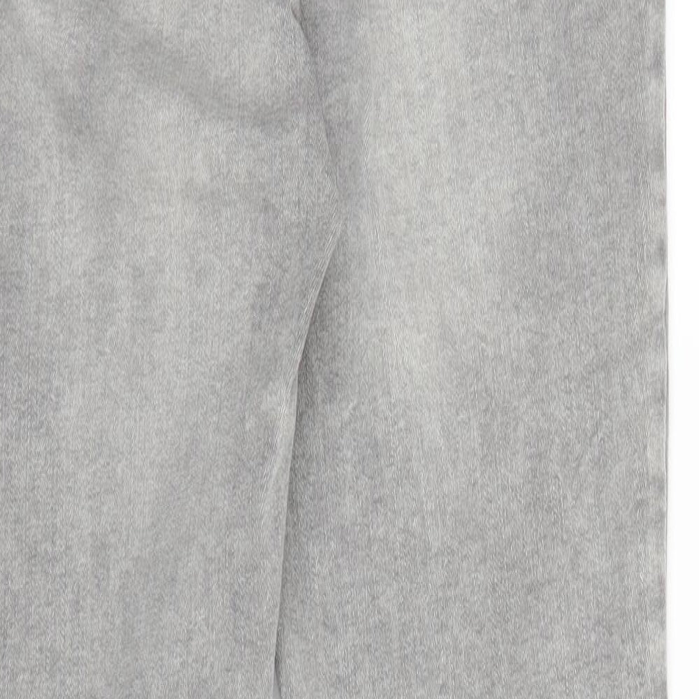 Primark Womens Grey  Denim Skinny Jeans Size 10 L27 in
