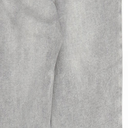 Primark Womens Grey  Denim Skinny Jeans Size 10 L27 in