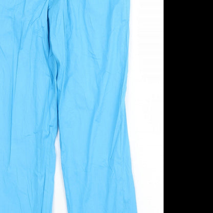 Zabaione Womens Blue   Capri Trousers Size 6 L23 in