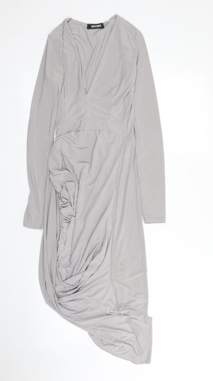 Missguided Womens Grey   Bodycon  Size 6