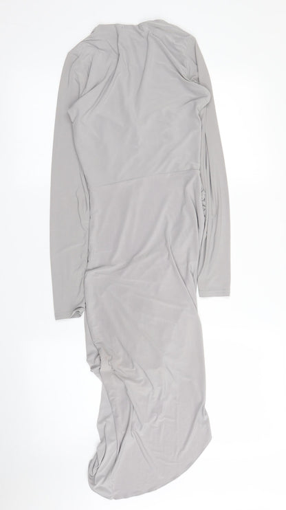 Missguided Womens Grey   Bodycon  Size 6