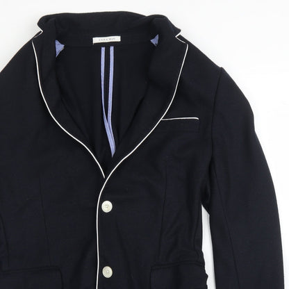 Zara Womens Blue   Jacket Blazer Size 38