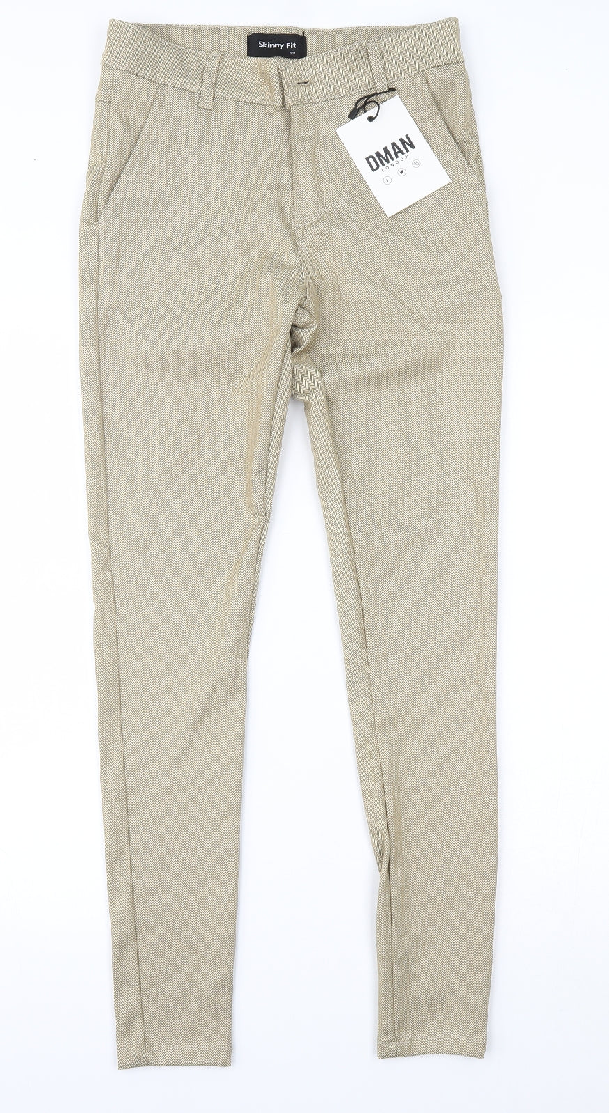 dman Womens Beige    Trousers Size 28 in L27 in