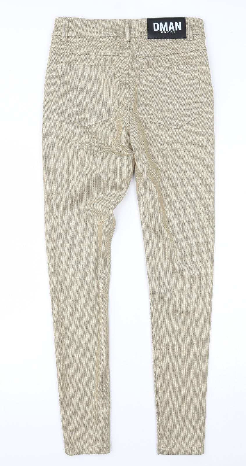 dman Womens Beige    Trousers Size 28 in L27 in