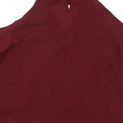 New Look Womens Red   Basic Blouse Size 14