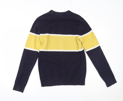 H&M Mens Blue   Pullover Jumper Size XS