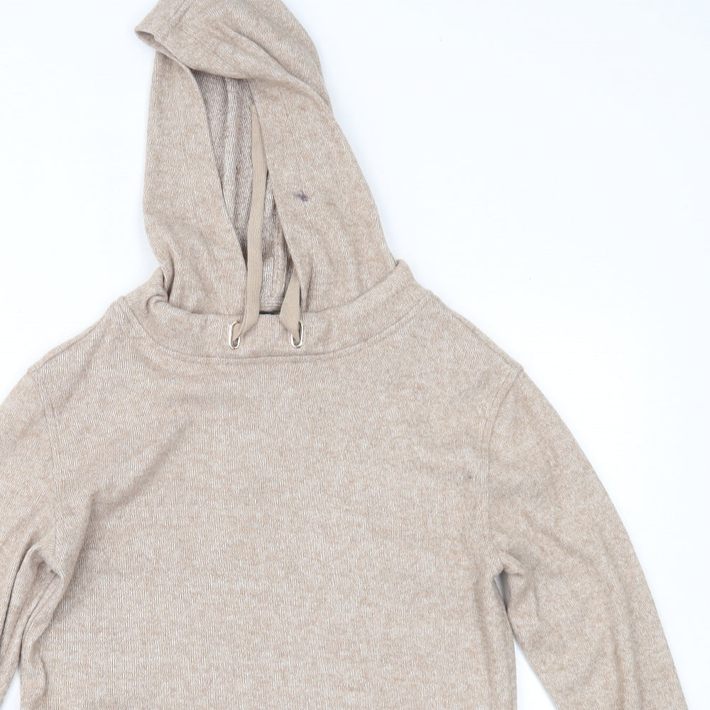 F&F Womens Beige   Pullover Hoodie Size 6